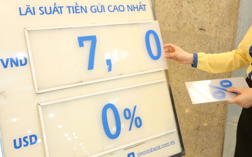 Một trong những điểm nổi bật nhất về định hướng hỗ trợ doanh nghiệp thời gian tới là đặt mục tiêu tiếp tục giảm lãi suất cho vay - Ảnh: Quang Phúc.<br>