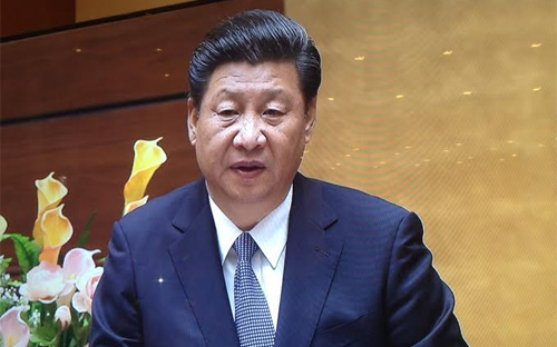 Theo Tổng bí thư, Chủ tịch Trung Quốc Tập Cận Bình, hai nước Việt - Trung nên “đứng cao, nhìn xa, chung tay cùng cố gắng, vì
 hoà bình lâu dài, thịnh vượng chung của châu Á và thế giới”.