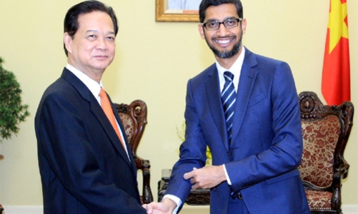 Thủ tướng tiếp Tổng giám đốc Google