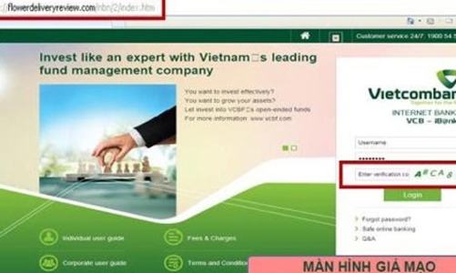 Vietcombank liên tiếp cảnh báo giao dịch giả mạo