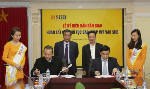 Chính thức bàn giao, sáp nhập VVF vào SHB
