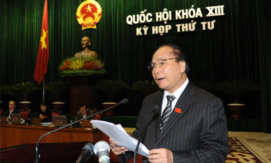 Theo Phó thủ tướng Nguyễn Xuân Phúc, thời gian qua, cơ cấu tín dụng đã chuyển dịch 
theo hướng tập trung vào các lĩnh vực ưu tiên, kiểm soát cho vay đối với
 lĩnh vực không khuyến khích - Ảnh: CTV.