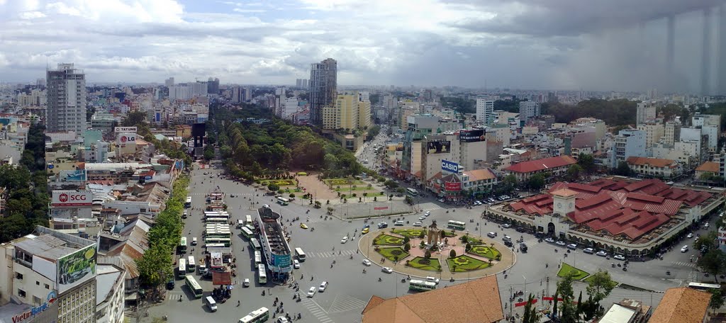 UBND Tp.HCM đồng ý nghiên cứu dự án thu phí xe ôtô vào trung tâm thành phố - Ảnh: SHS.
