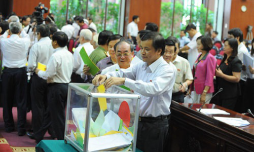 Quản chặt thông tin liên quan đến lấy phiếu tín nhiệm