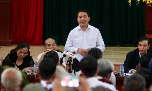 Chủ tịch Hà Nội cam kết xử lý công tâm, dân Đồng Tâm thả người bị giữ