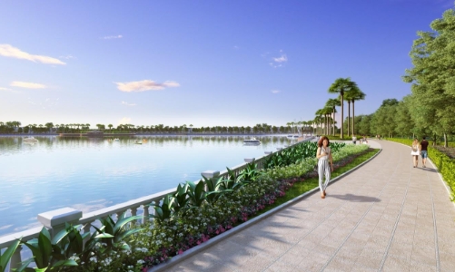 The Harmony mang thêm hồ và cây xanh cho Vinhomes Riverside