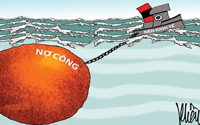 Với bối cảnh giai đoạn 2016 - 2020, một trong những lưu ý từ cơ quan thẩm tra với Chính phủ là an ninh tài chính quốc gia bị đe dọa khi nợ công đã sắp đến mức trần cho phép - Minh họa: Khều.