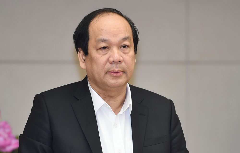 Bộ trưởng - Chủ nhiệm Văn phòng Chính phủ Mai Tiến Dũng.