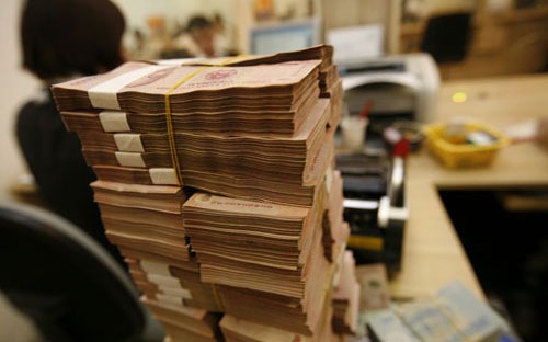 Theo số liệu cập nhật gần nhất của Ngân hàng Nhà nước, tỷ lệ nợ xấu trong tổng dư nợ tín dụng tính đến tháng 5/2013 ở mức 4,65%.