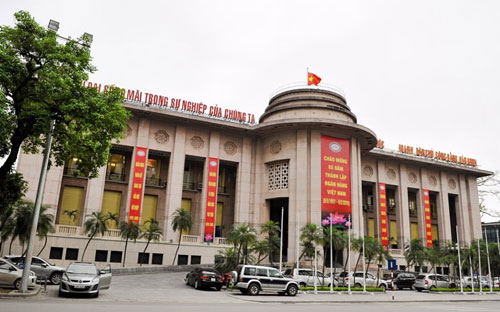 Trụ sở Ngân hàng Nhà nước tại Hà Nội.<br>
