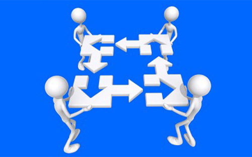 Ma trận, với sự có mặt của vài chục ngân hàng và doanh nghiệp tên tuổi 
hiện nay, cho thấy đầu tư chéo đã trở thành một hiện tượng điển hình của
 nền kinh tế Việt Nam - Minh họa.