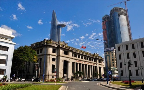 Trụ sở Ngân hàng Nhà nước tại Tp.HCM.<br>