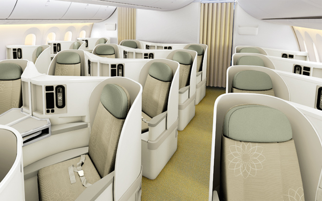 Các chức danh được đi công tác với vé máy bay hạng ghế thương gia là bộ trưởng và các chức danh tương đương; thứ trưởng và cán bộ lãnh đạo có hệ số phụ cấp chức vụ từ 1,3 trở lên; phó trưởng các đoàn thể chính trị - xã hội ở Trung ương...