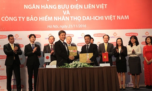 LienVietPostBank hợp tác với Dai-ichi Việt Nam