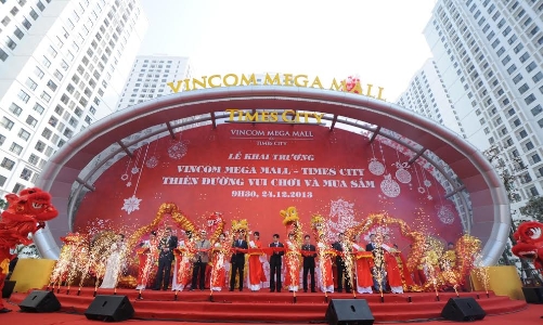 Chính thức khai trương Vincom Mega Mall Times City