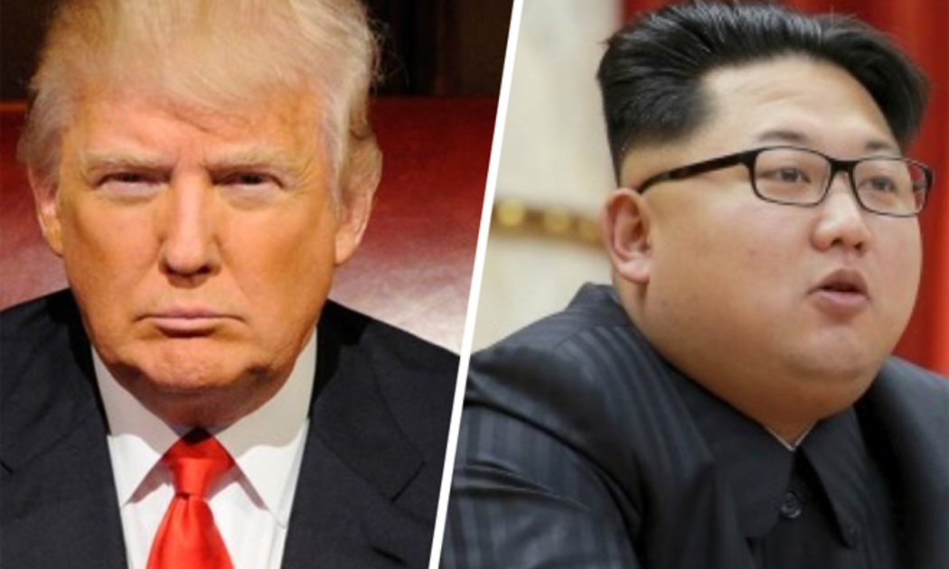 Tổng thống đắc cử Mỹ Donald Trump và nhà lãnh đạo Triều Tiên Kim Jong Un.