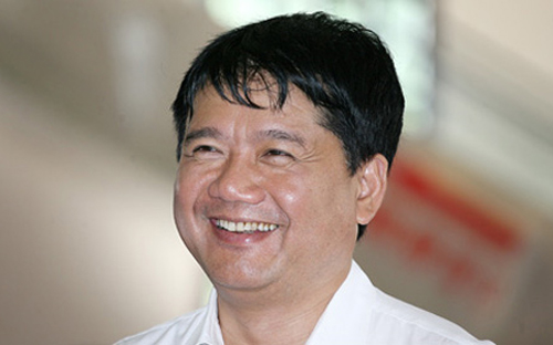 Bộ trưởng Giao thông Vận tải Đinh La Thăng.