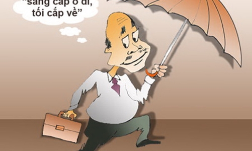 Khó xác định số công chức “sáng cắp ô đi tối cắp về”