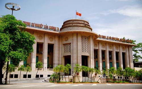 Trụ sở Ngân hàng Nhà nước tại Hà Nội.<br>