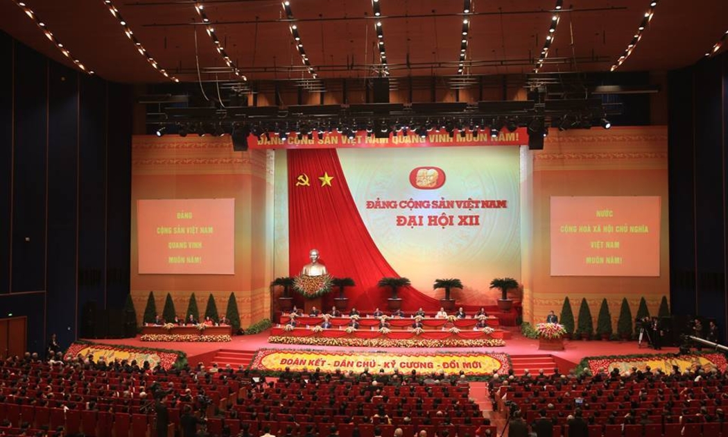 Đại hội 12 sẽ đi sâu kiểm điểm việc thực hiện nghị quyết Đại hội 11, nhìn lại 30 năm đối mới, rút ra những bài học, xác định phương hướng, mục tiêu, nhiệm vụ trong 5 năm tới - Ảnh: LQP.