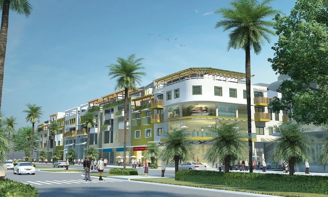 Được định vị là một tổ hợp đô thị sinh thái hiện đại, dự án có đầy đủ các phân khu chức năng như nhà phố, biệt thự sinh thái ven sông, bến du thuyền, khu vui chơi giải trí, trung tâm thương mại, bệnh viện, trường học quốc tế… <br>