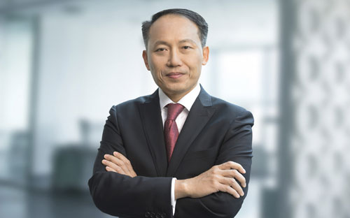 Ông Hàn Ngọc Vũ, Tổng giám đốc VIB.<br>