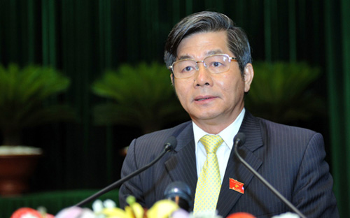 Bộ trưởng Bộ Kế hoạch và Đầu tư Bùi Quang Vinh.
