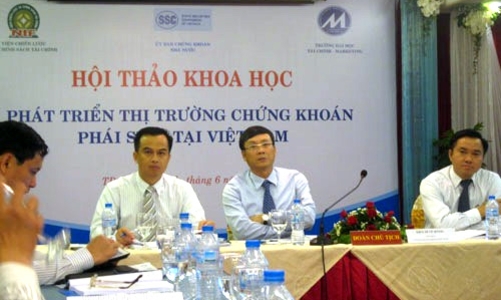 Cuối năm nay trình nghị định về chứng khoán phái sinh