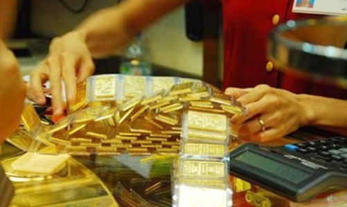 Giao dịch vàng miếng sụt giảm mạnh