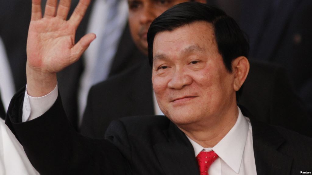 Uỷ ban Thường vụ Quốc hội trình Quốc hội xem xét chấp nhận miễn nhiệm chức vụ Chủ tịch nước đối với ông Trương Tấn Sang.