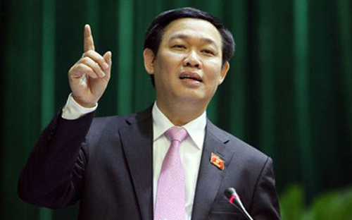 Ông Vương Đình Huệ, Trưởng ban Kinh tế Trung ương.