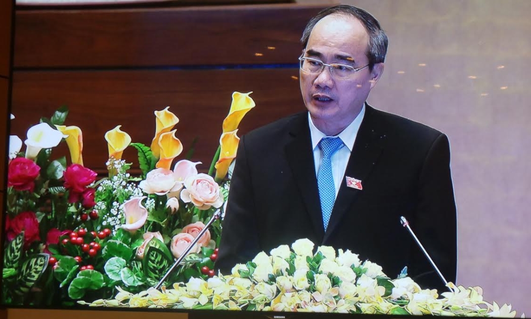 Chủ tịch Ủy ban Trung ương Mặt trận Tổ quốc Việt Nam Nguyễn Thiện Nhân.