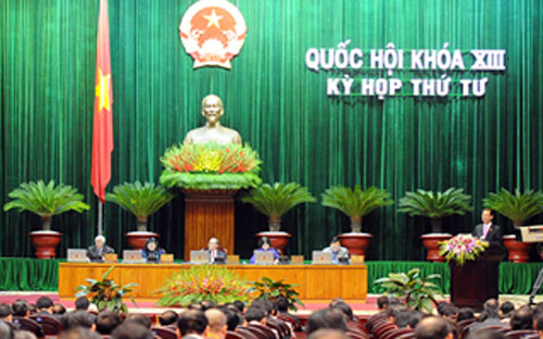 Theo chương trình kỳ họp, tình hình thực hiện kế hoạch phát triển 
kinh tế - xã hội năm 2012, kế hoạch phát triển kinh tế - xã hội năm 2013
 sẽ được Quốc hội thảo luận tại tổ ngay trong tuần này, vào chiều 22/10.