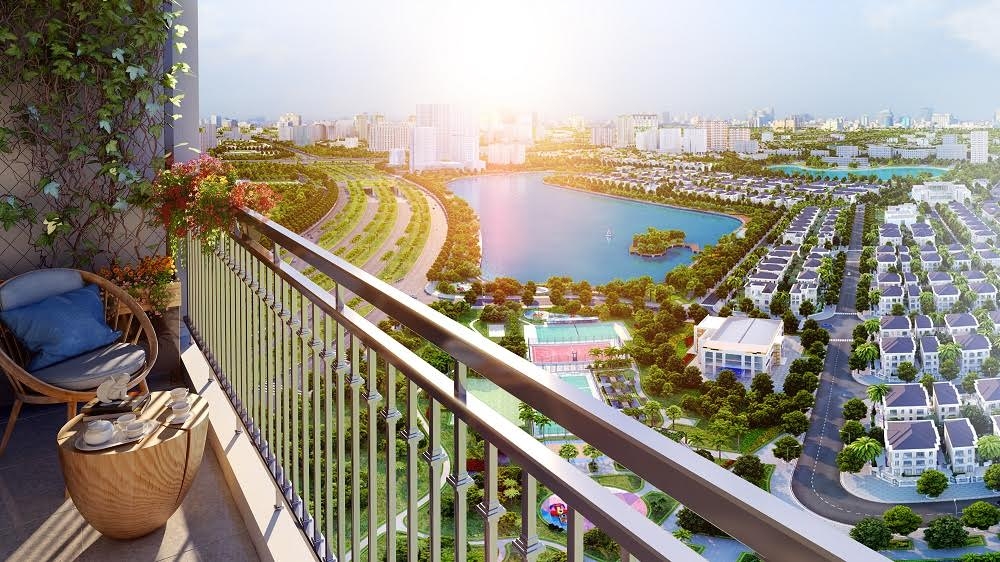 Để tận dụng tầm nhìn panorama, tất cả các căn hộ tại G1 đều có ban công thoáng rộng để đón ánh sáng, đồng thời có thể ngắm nhìn toàn cảnh thành phố từ trên cao. <br>