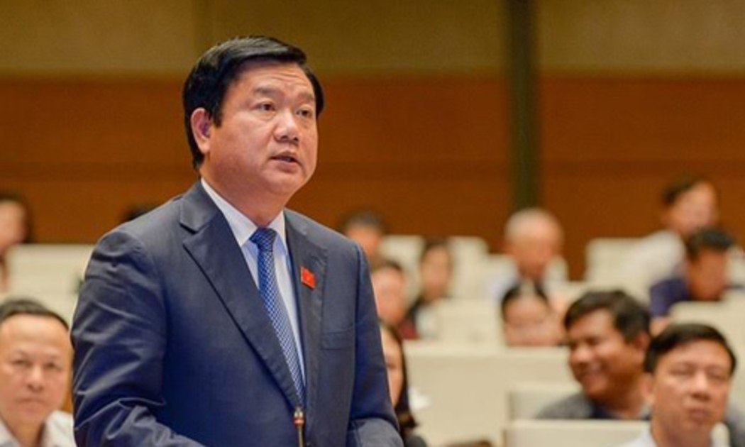 Bộ trưởng Bộ Giao thông Vận tải Đinh La Thăng.