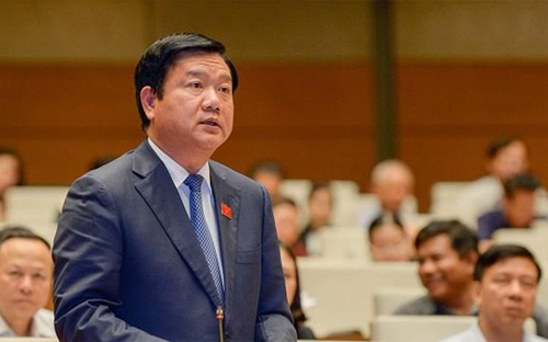 Bộ trưởng Bộ Giao thông Vận tải Đinh La Thăng.