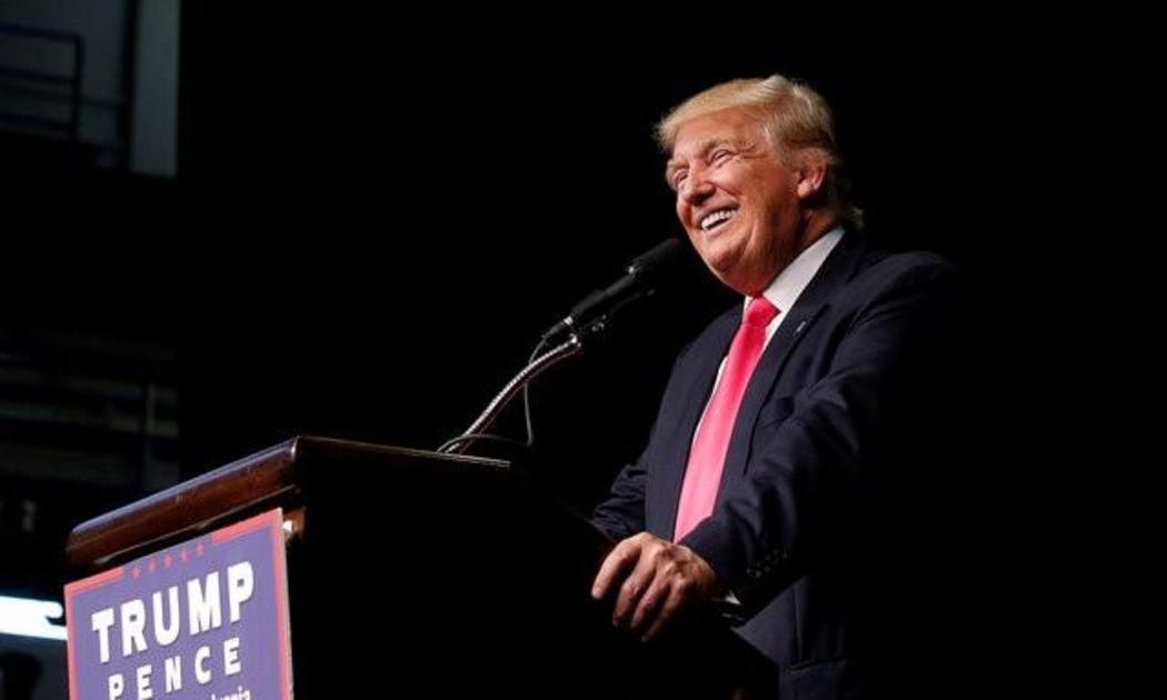Ứng cử viên Tổng thống Mỹ Donald Trump phát biểu tại một cuộc vận động tranh cử ở Scranton, Pennsylvania ngày 27/7 - Ảnh: Reuters.