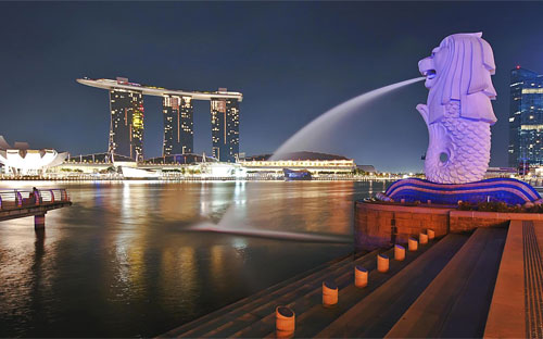 Một góc Singapore.<br>