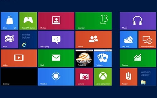 Đoạn quảng cáo đầu tiên của hãng mới chỉ tập trung vào các thế hệ máy 
tính Windows 8 PC, và giao diện Metro ấn tượng của Windows 8 - Nguồn: Microsoft.<br>