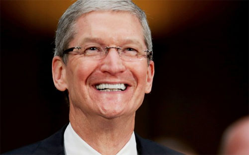 Giám đốc điều hành (CEO) Tim Cook của Apple.<br>