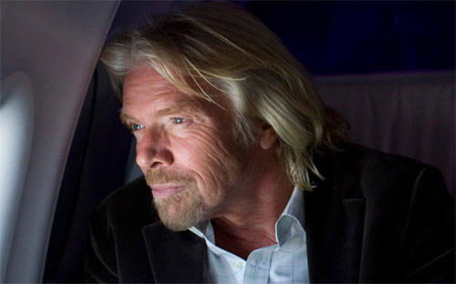 Tỷ phú người Anh Richard Branson.<br>