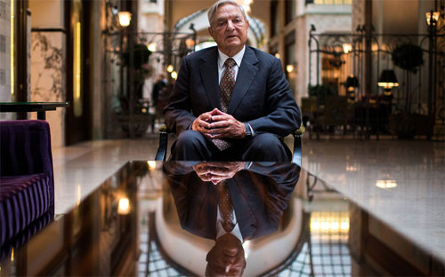 Tỷ phú đầu cơ George Soros - Ảnh: Bloomberg.<br>