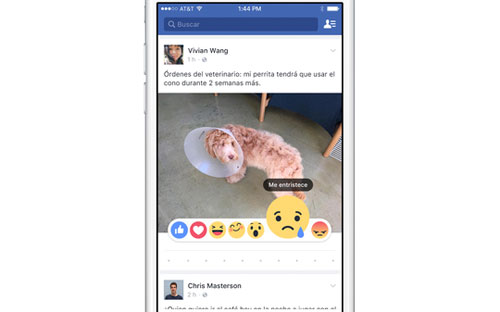 Các nút bấm mới sắp được thử nghiệm trên Facebook - Ảnh: USA Today.<br>