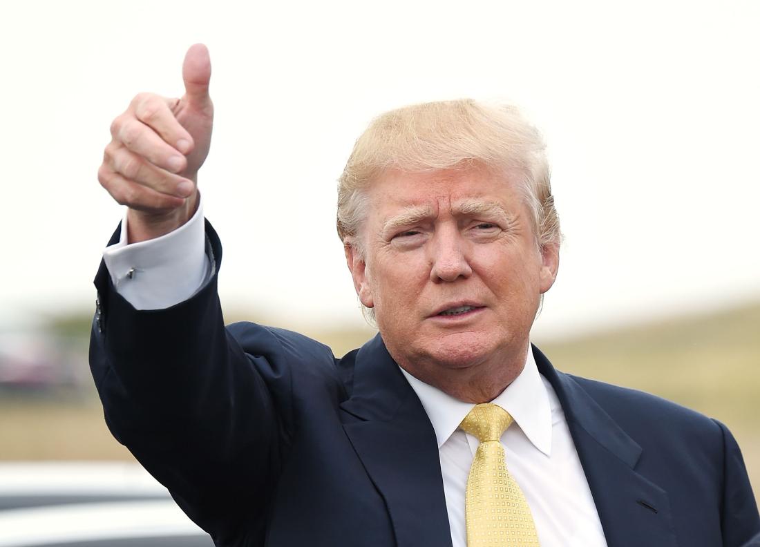 Ứng cử viên Tổng thống Mỹ Donald Trump - Ảnh: Time.<br>