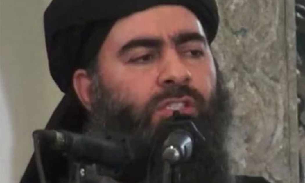 Trùm khủng bố IS Bakr al Baghdadi - Ảnh: AP.