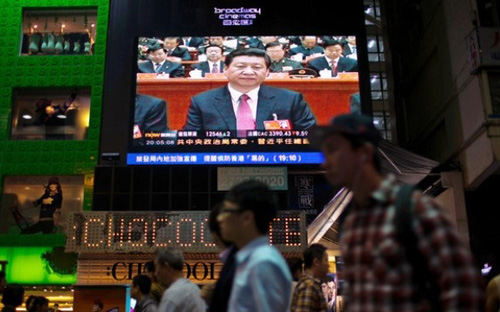 Trong quý 3, nền kinh tế lớn thứ hai thế giới đã tăng trưởng 7,8%, cao hơn mức tăng trưởng 7,5% trong quý 2 - Ảnh: Bloomberg. 