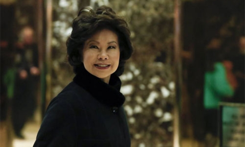 Donald Trump bổ nhiệm nữ bộ trưởng gốc Trung Quốc