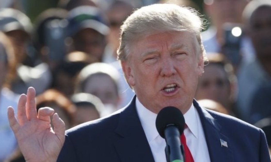 Ứng cử viên Tổng thống Mỹ Donald Trump - Ảnh: AP/BBC.