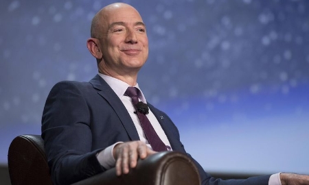 Tỷ phú Jeff Bezos, nhà sáng lập Amazon - Ảnh: Bloomberg.<br>