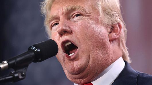 Ứng cử viên Tổng thống Mỹ của Đảng Cộng hòa Donald Trump - Ảnh: Getty/CNBC.<br>